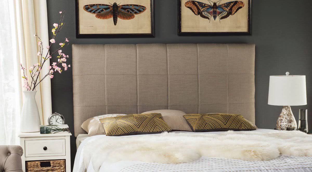 Twin Smoke Headboard G3376