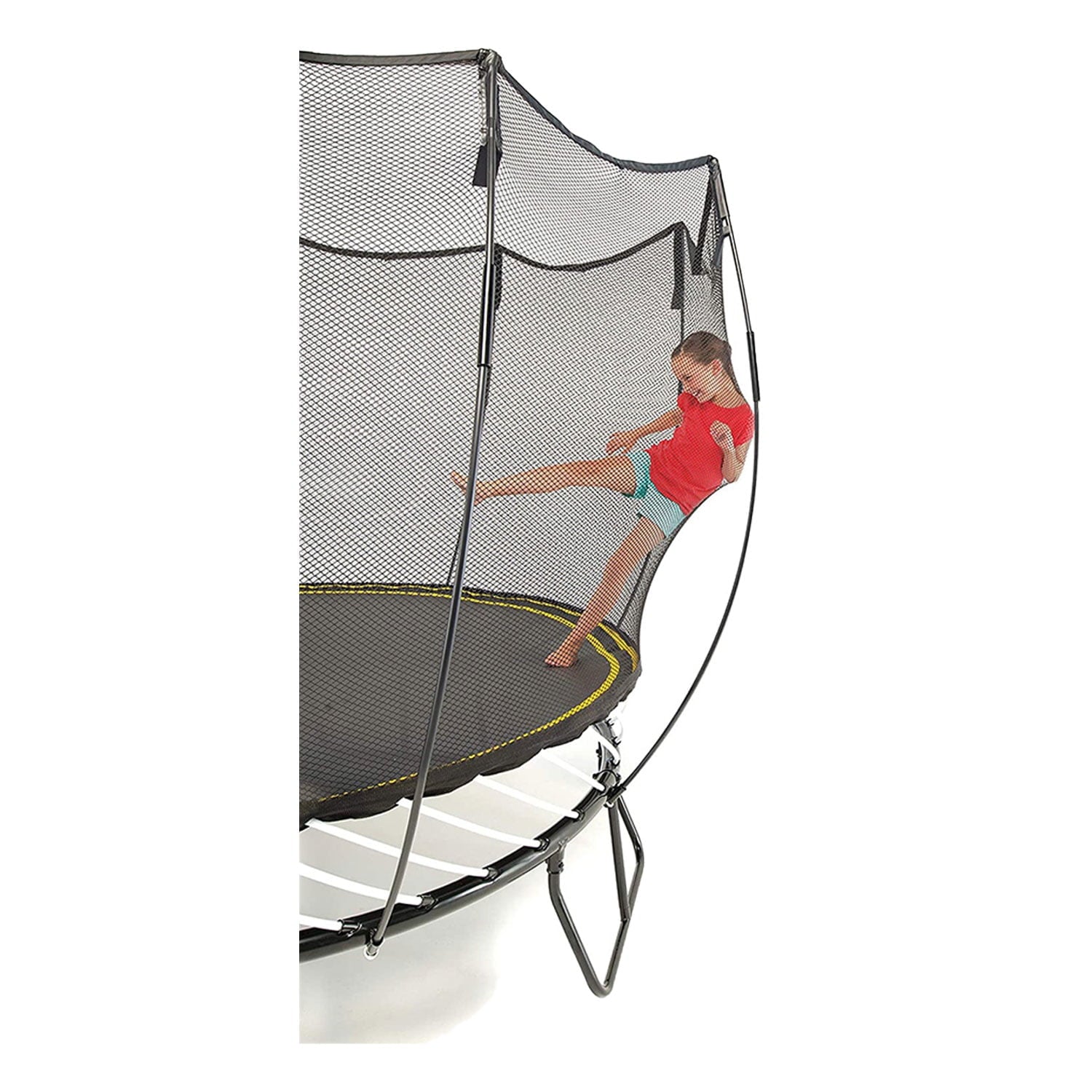 Square 11 Foot Trampoline with Enclosure and Ladder M43515