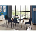 Black 7 Piece Dining Set I5954
