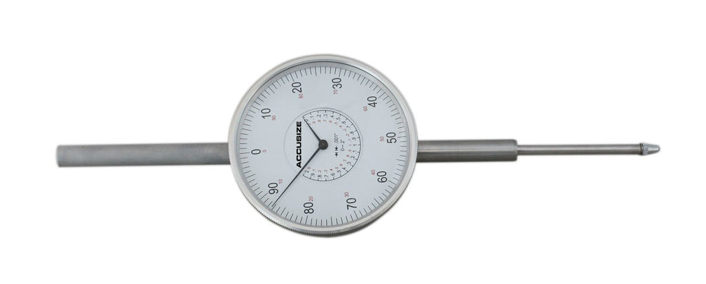 0-2'' by 0.001'' Dial Indicator with 3'' Big Face G25768