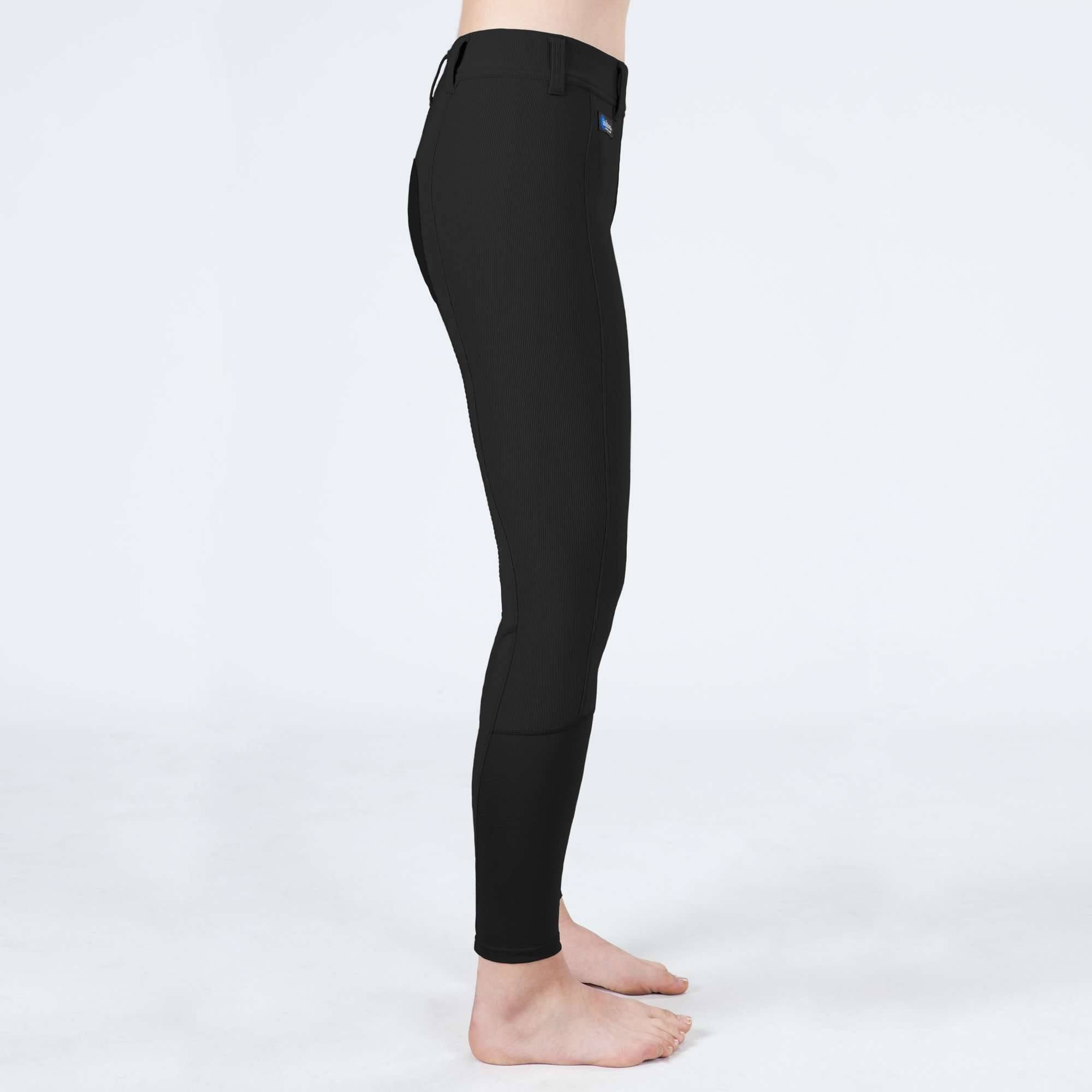 Black Full Seat Breeches D48945