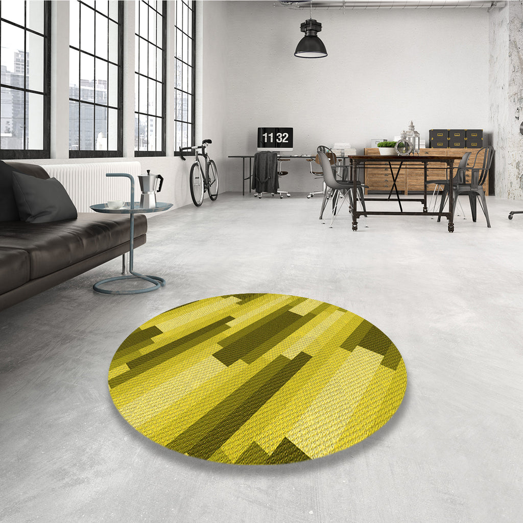 Rubber Ducky Yellow Rectangle Area Rug, 2' x 4' M681153