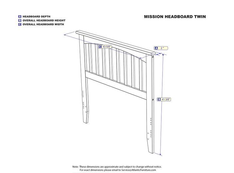 White Headboard B59756