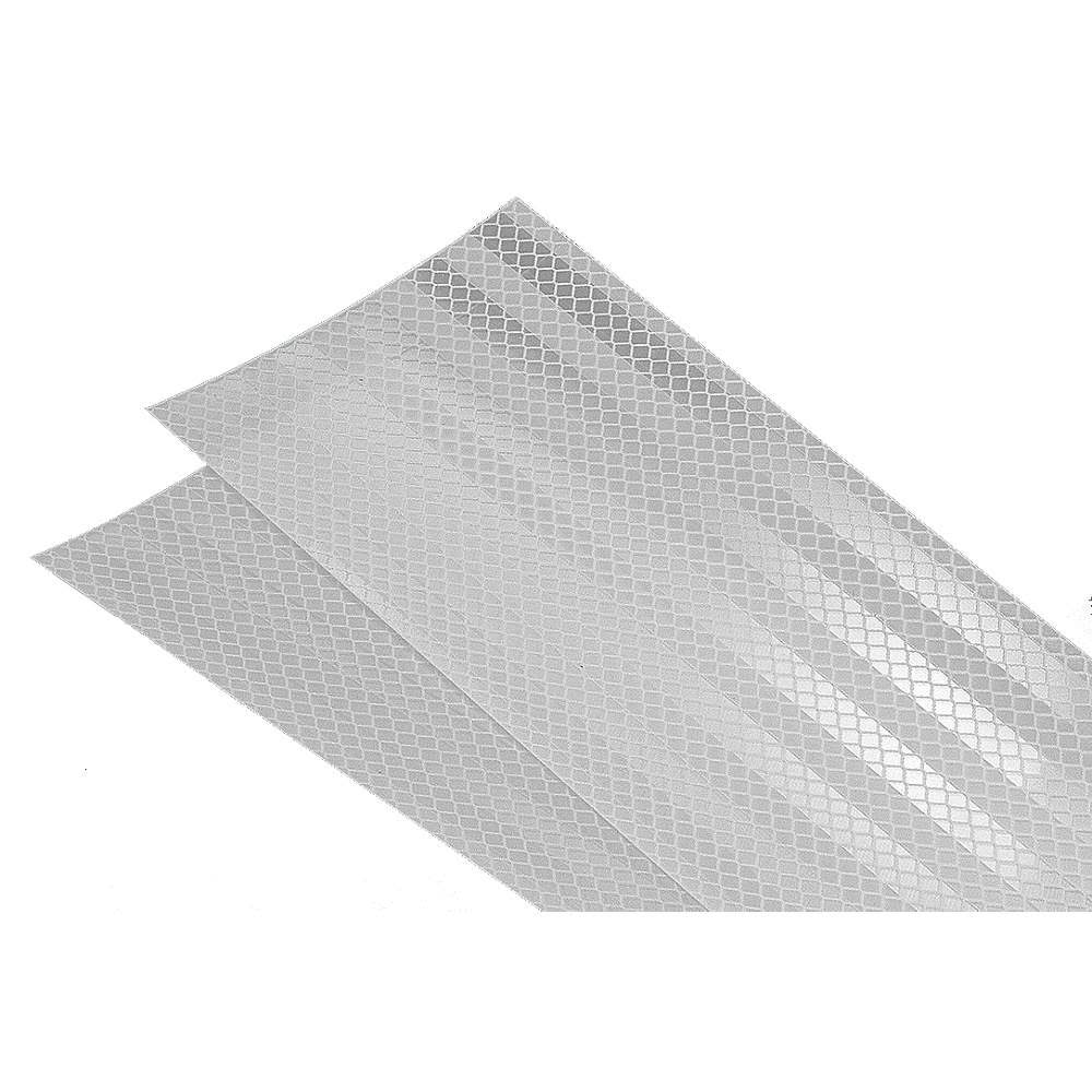 White Conspicuity Cut Railcar Tape T5917