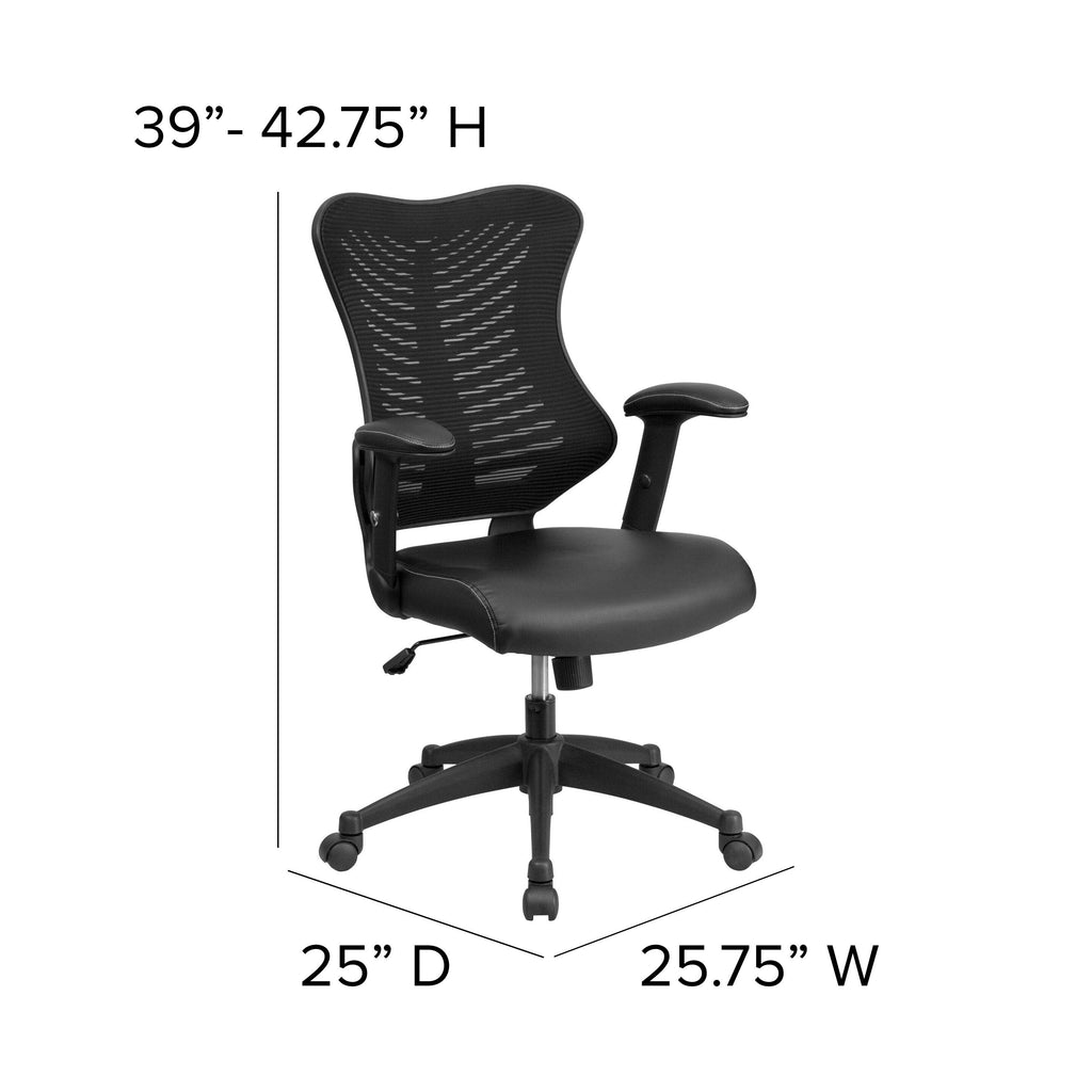 White Mesh Swivel Office Chair E780