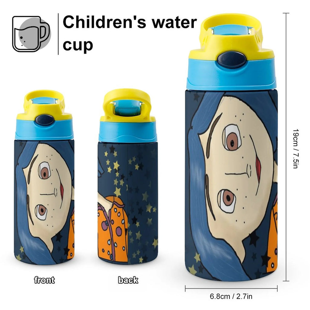Insulated Stainless Steel Water Bottle With Straw Z765