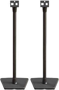 Black Wireless Speaker Stands - Pair P69335