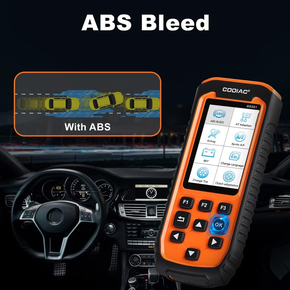 OBD2 Scanner Diagnostic Scan Tool with 29 Reset Service B243