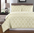 3-Piece Full / Queen Cotton Comforter Cover Set F542459