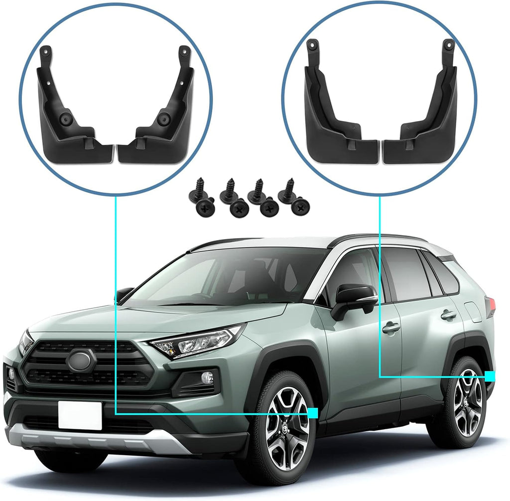 Mud Flaps Set of 4Pcs for RAV4 2019+ S39656