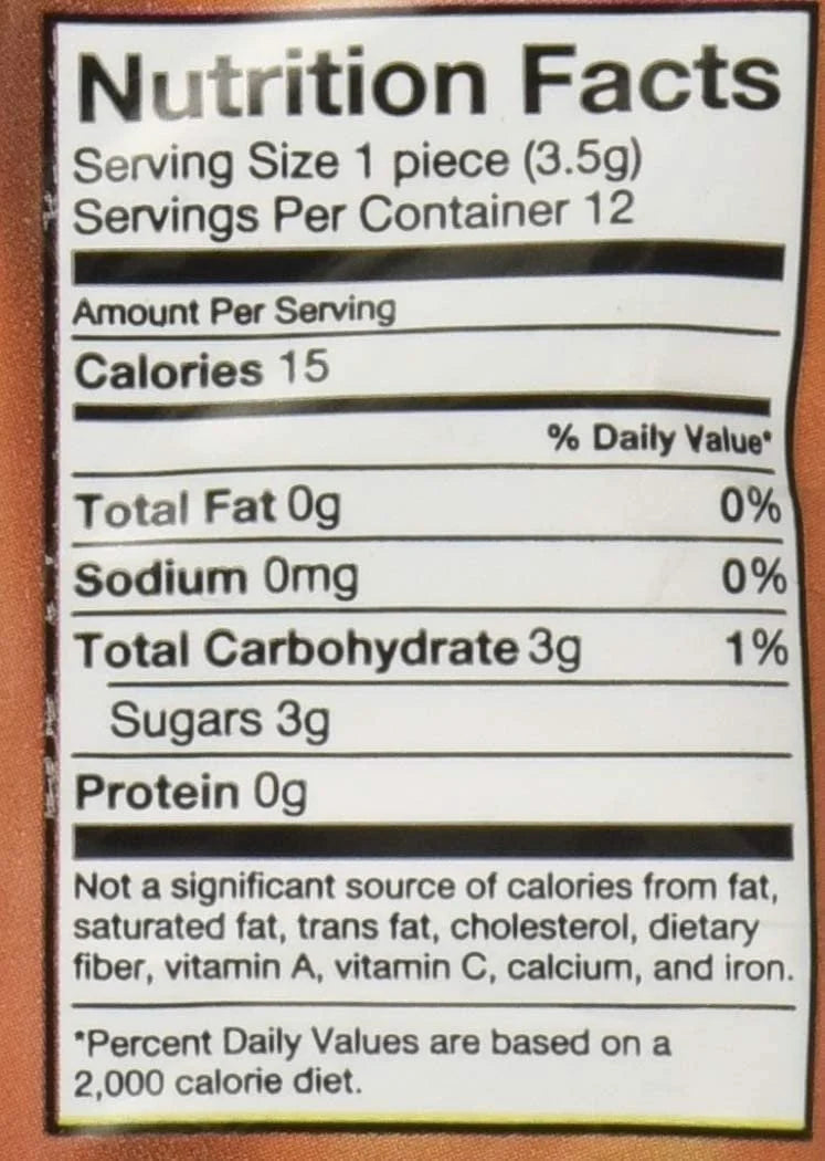 Hazelnut Creme Energy Booster Drops, 12 Drops/Pack, 12 Pack R27731