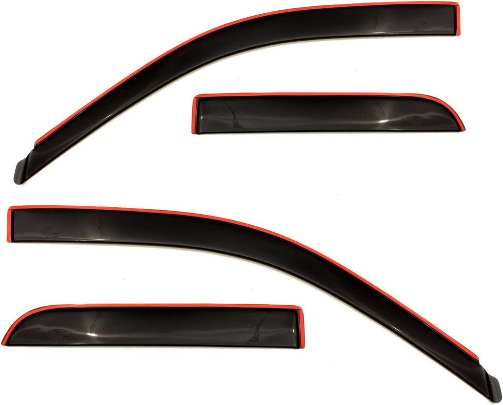 In-Channel Side Window Deflector 4-Piece Set B119424
