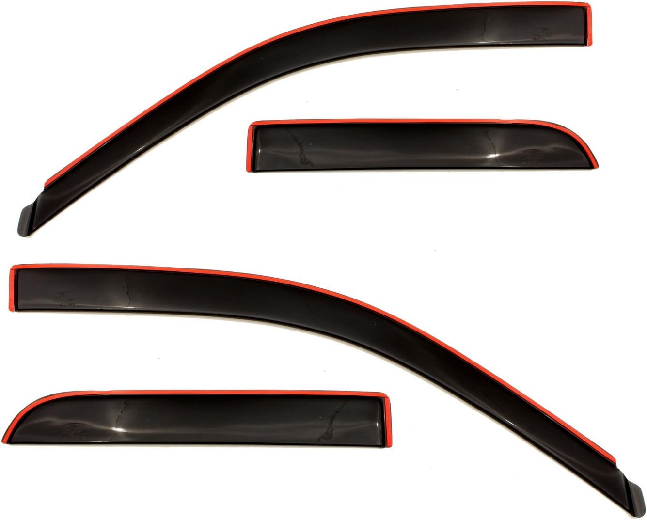 In-Channel Side Window Deflector 4-Piece Set B119424