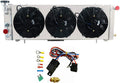 3 Row Core Aluminum Radiator with Fan Shroud and Relay C212