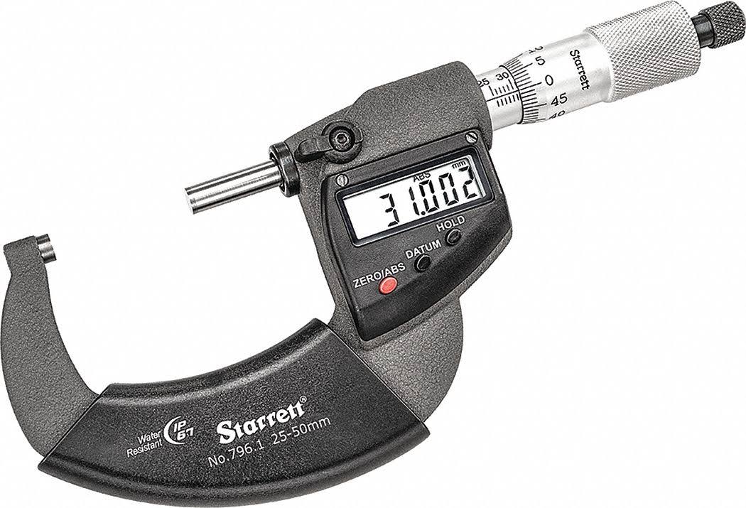 Outside Micrometer, 25 to 50mm Range O301201