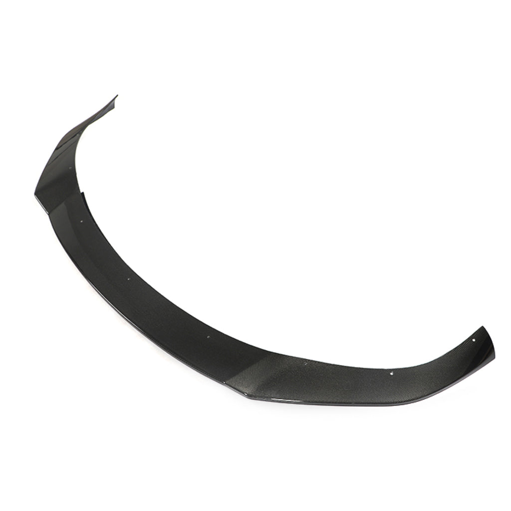 Gloss Black Front Bumper Lip for Tesla Model S Sedan O2126
