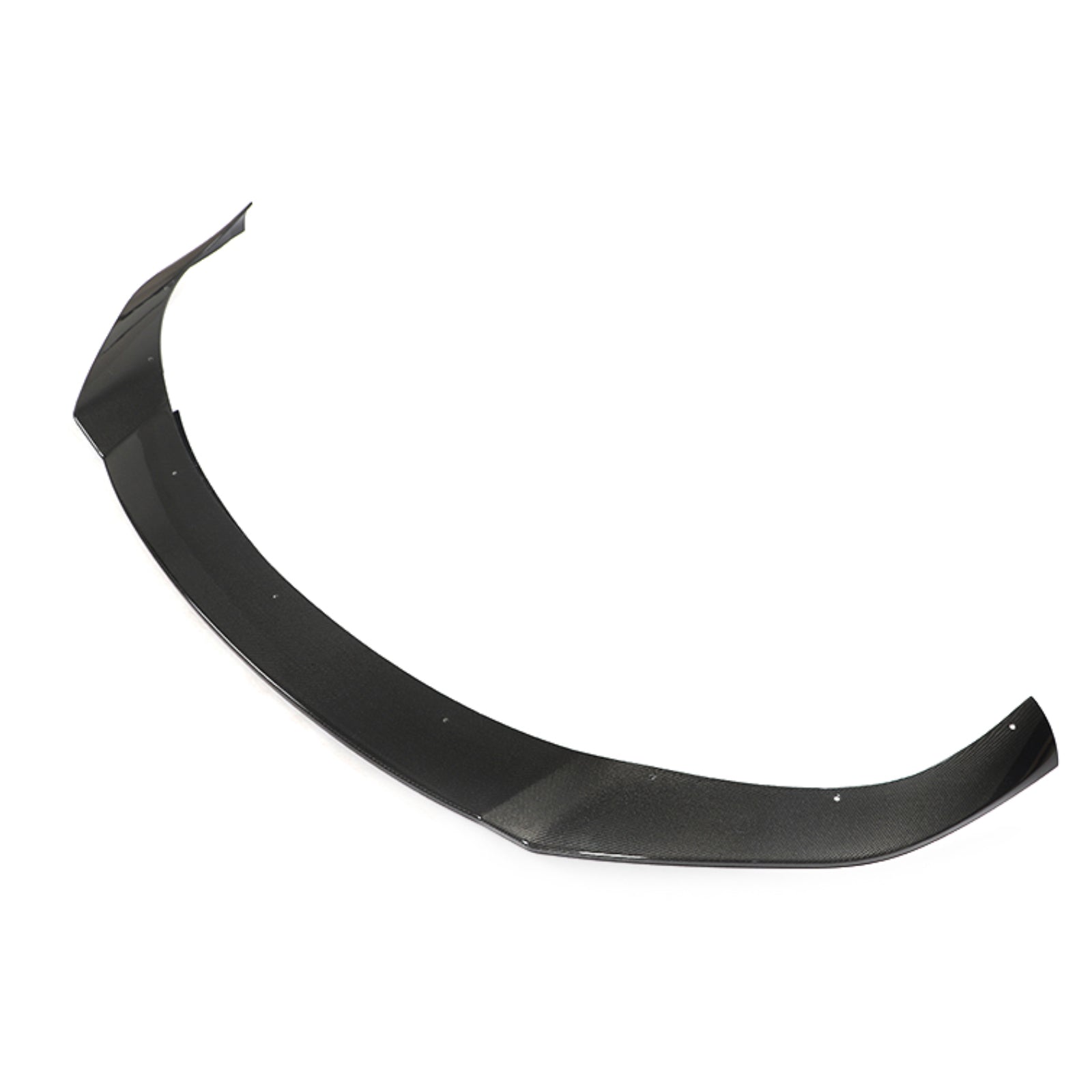 Gloss Black Front Bumper Lip for Tesla Model S Sedan O2126