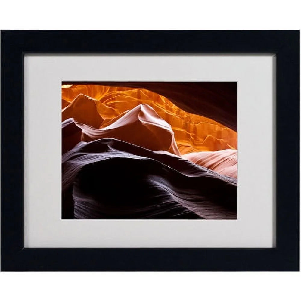 Antelope Canyon 3 11" x 14" Black Frame Art N23654