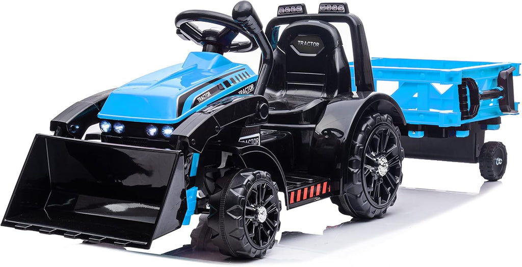 6V Battery Powered Electric Ride on Car with Remote Control and Trailer S9432