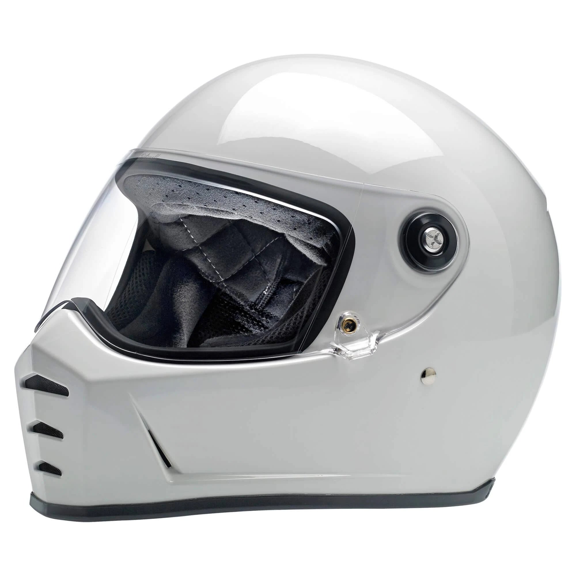 White XL Lane Splitter Helmet T2530