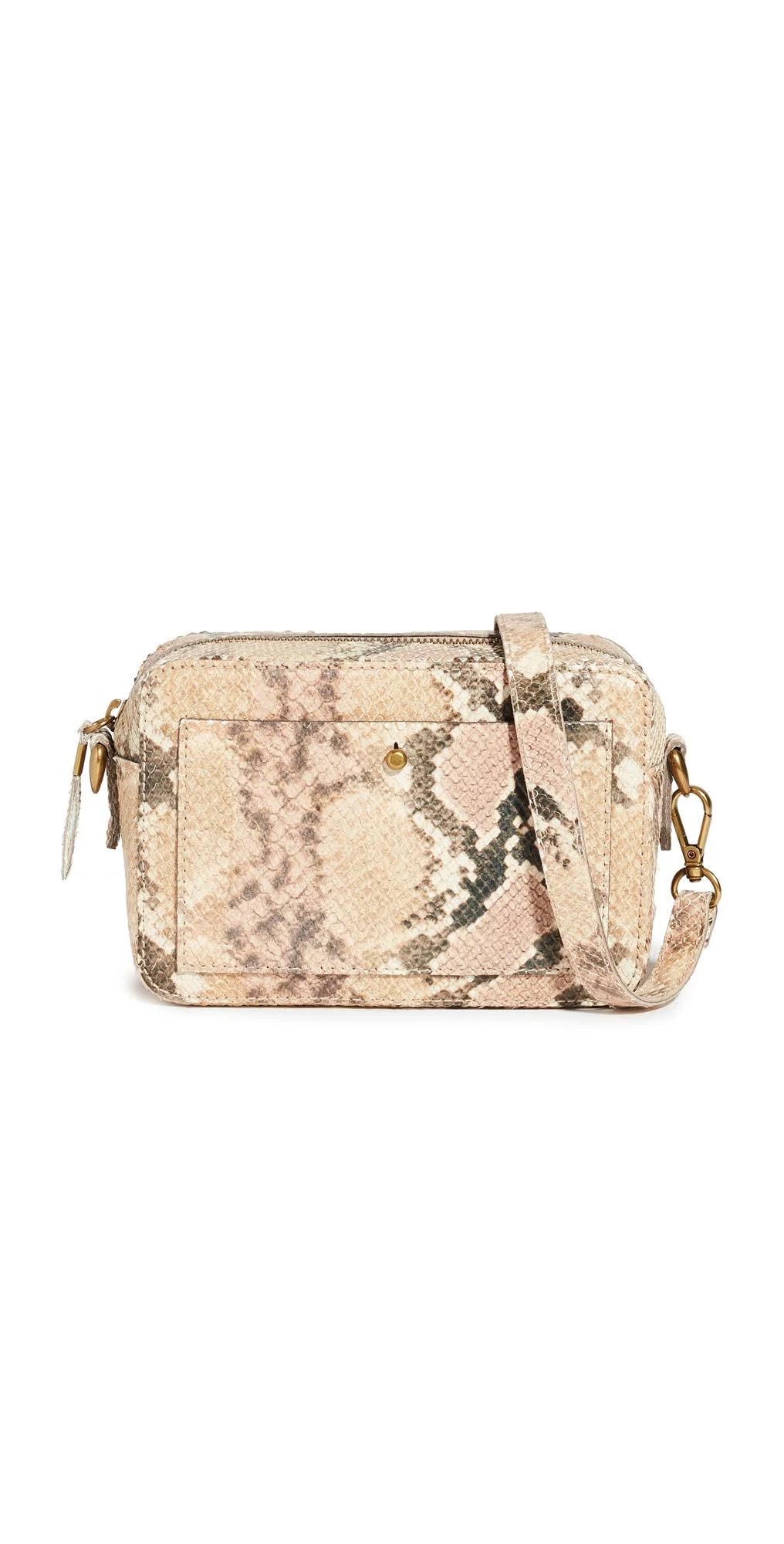 Snake Embossed Camera Bag F573888