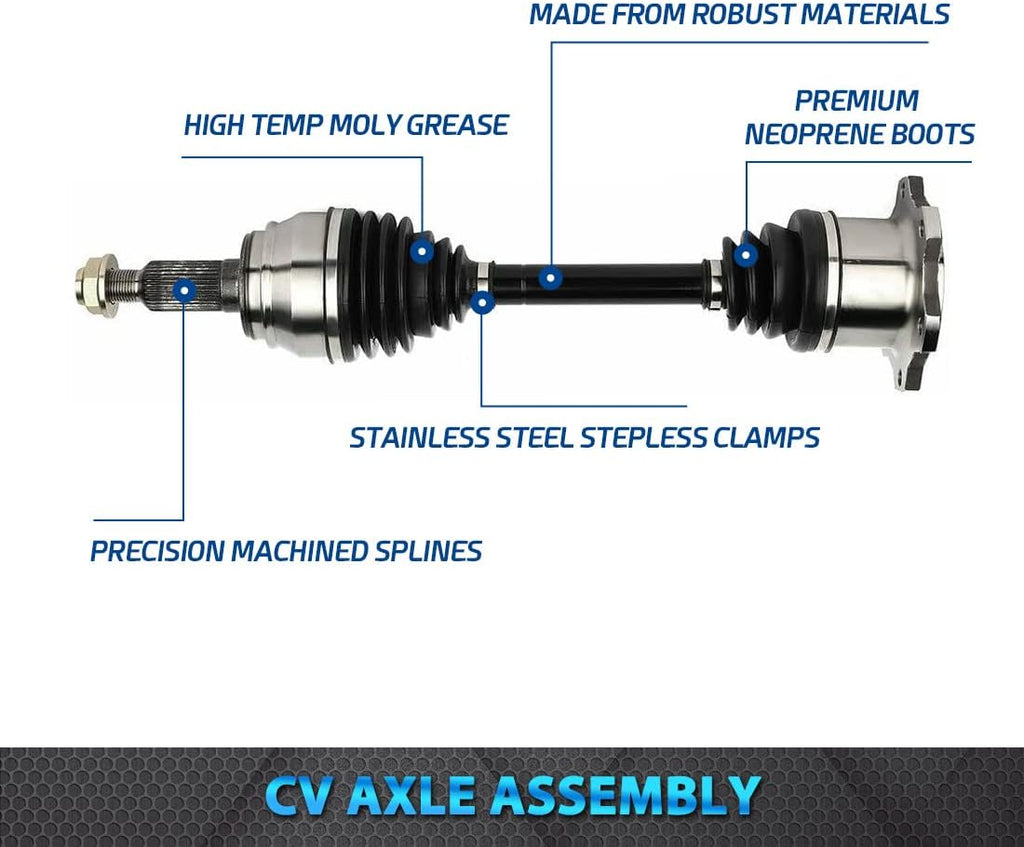 Front CV Axle Drive Shaft Assembly for Cadillac Escalade X679965