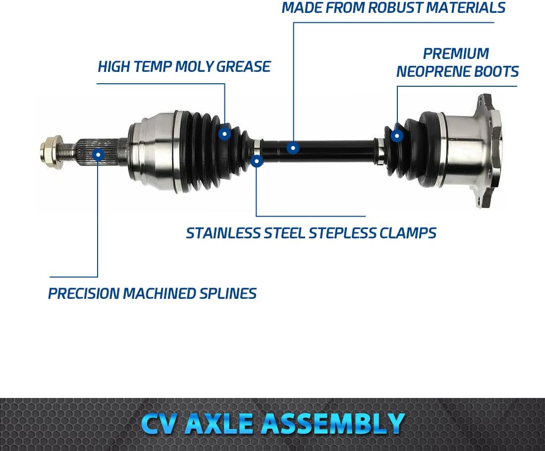 Front CV Axle Drive Shaft Assembly for Cadillac Escalade X679965