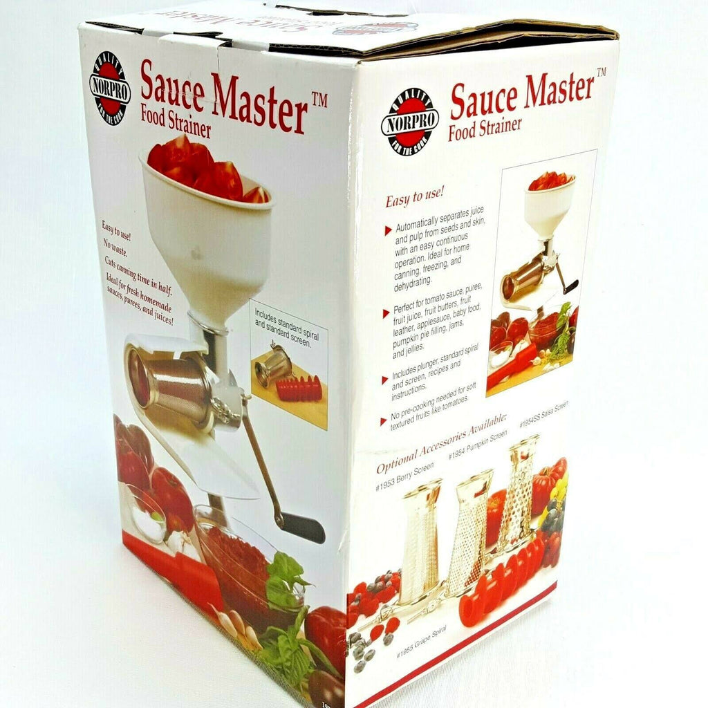 Metal Food Strainer and Sauce Maker H156171