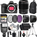 Nikon Z6 II Mirrorless Digital Camera with 35mm f/1.8 S Lens, 64GB Memory Card U5001