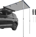 Grey Pull-Out Retractable Vehicle Awning with Carry Bag Y811