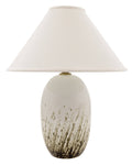 28.5 inch One Light Stoneware Table X8898