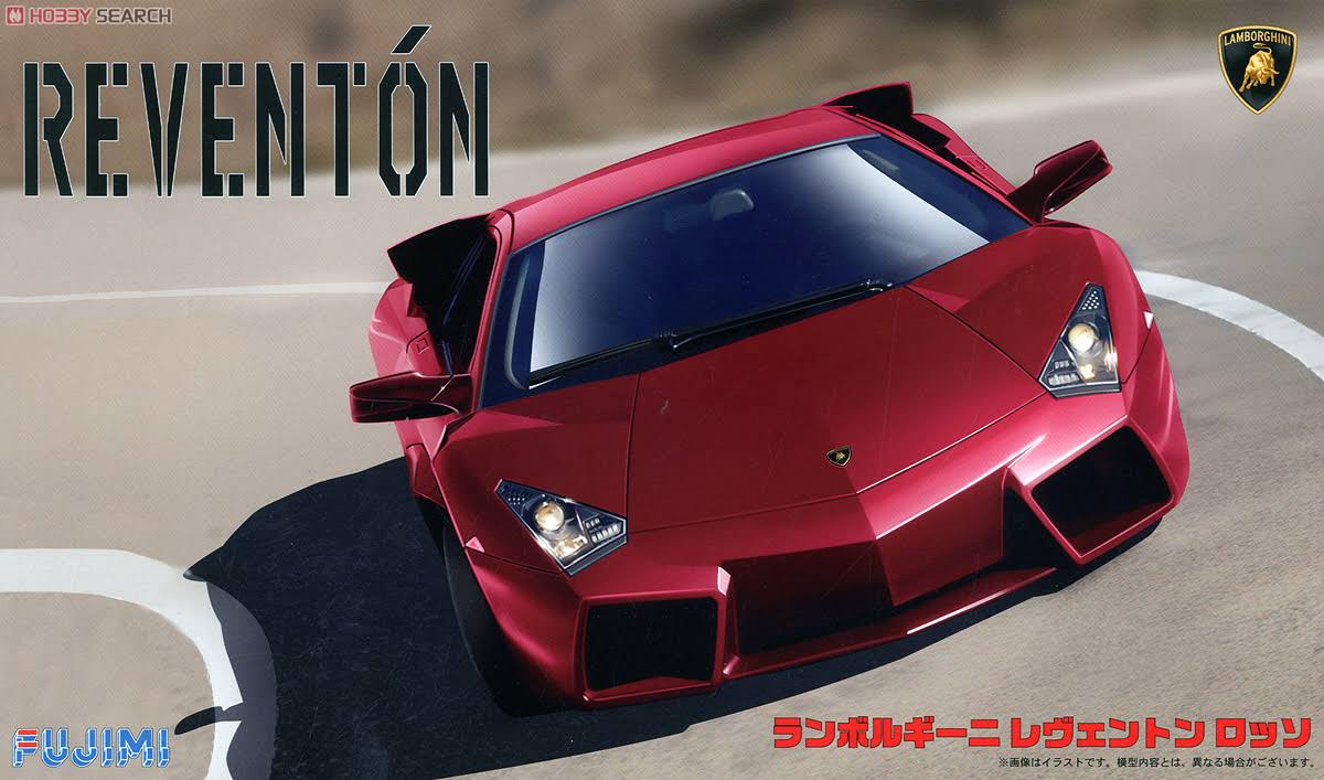 Reventon Rosso 1/24 Sports Car Model H178
