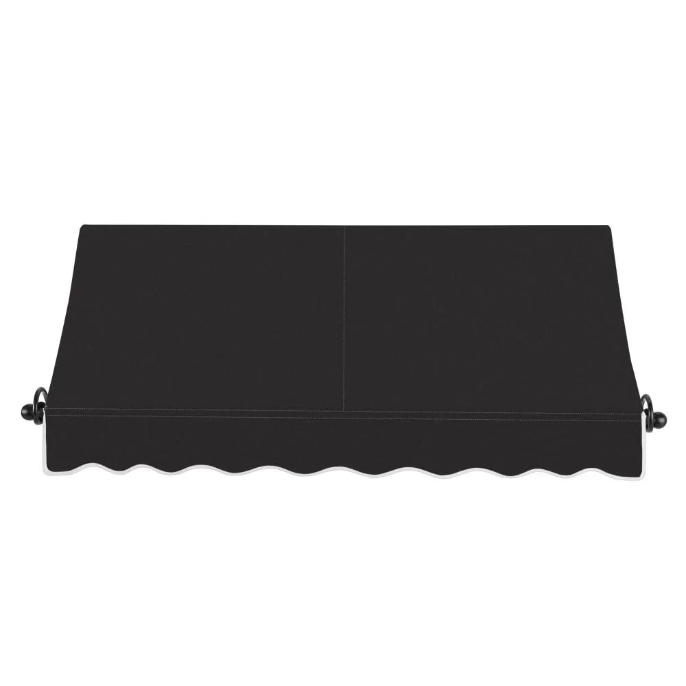 Black Acrylic Fixed Awning T2533