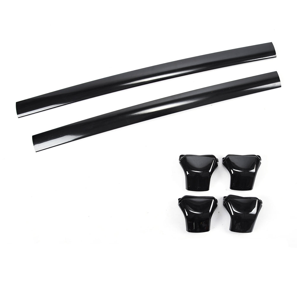 Black Aluminum Roof Rack Cross Bars For 12-16 Honda CR-V B930767