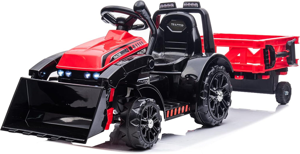 6V Battery Powered Electric Ride on Car with Remote Control and Trailer S9432