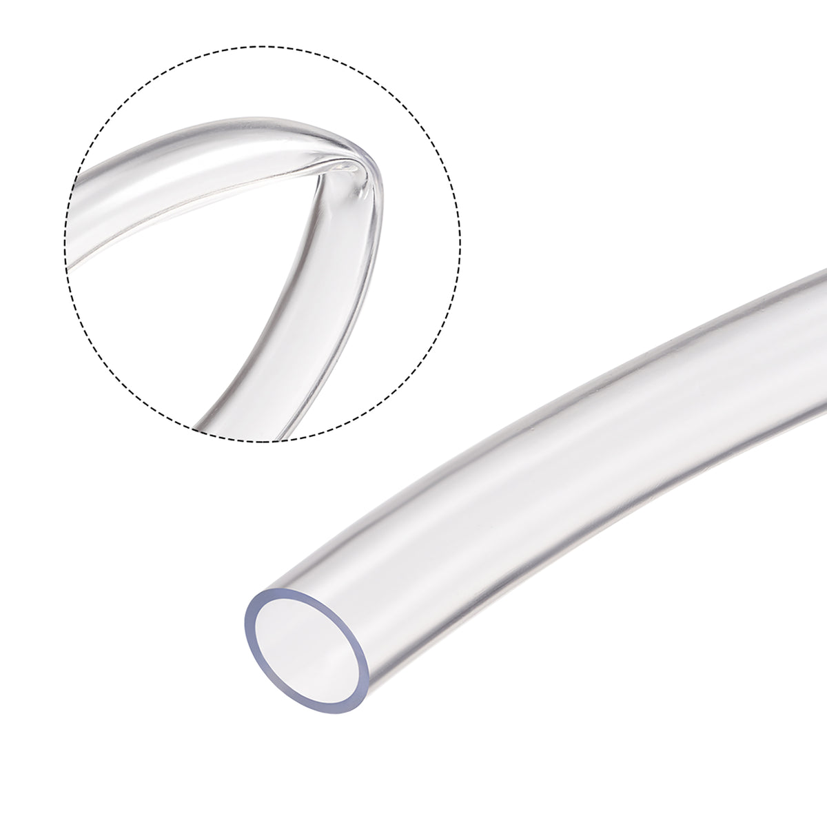 PVC Clear Vinyl Tubing 5/8-inch ID x 13/16-inch OD, 4 Meters F137739