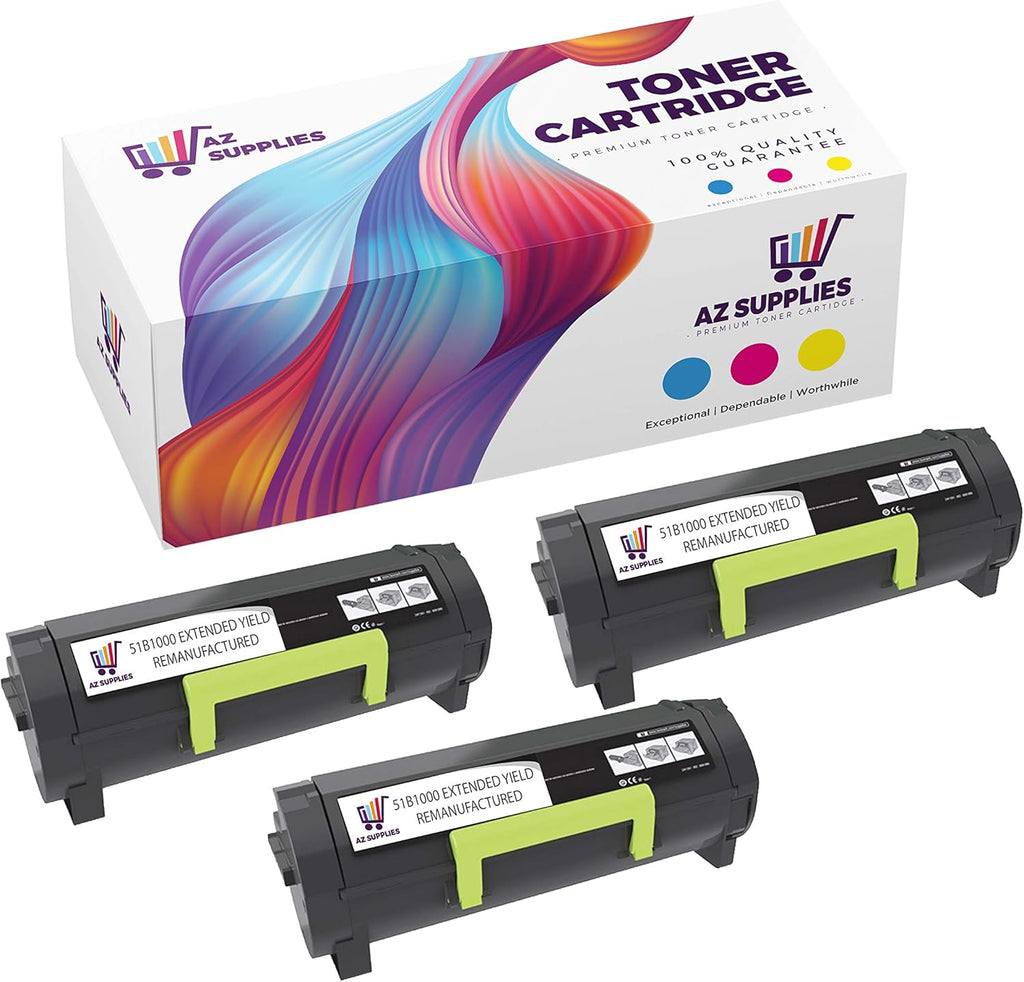 Black Toner Cartridge 3 Packs S150139