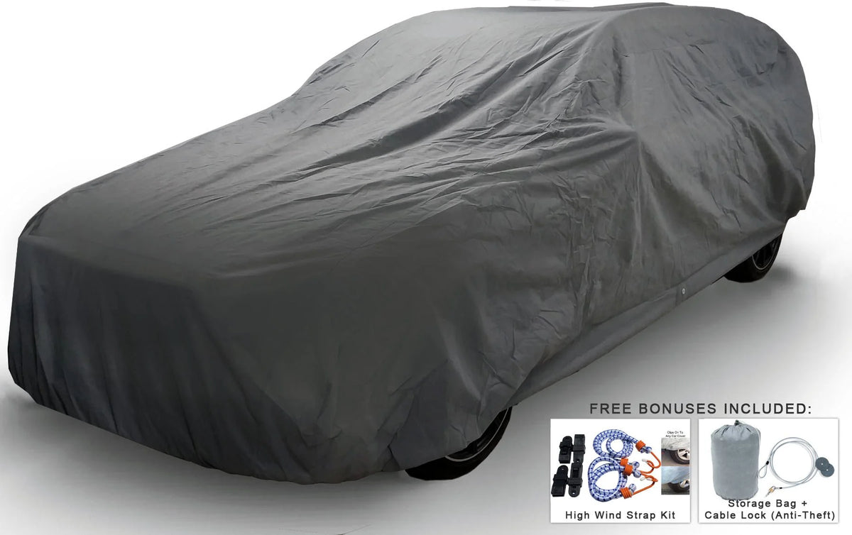 Weatherproof SUV Car Cover with Fleece Lining J361069