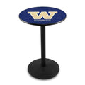 Black Wrinkle 42 inch Pub Table B666529