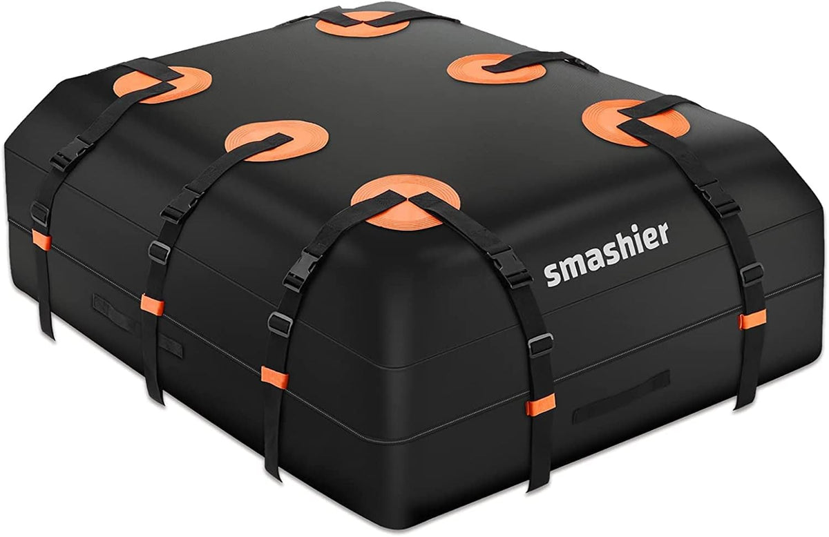 16 Cubic Ft Waterproof Nylon Roof Bag with Anti-Slip Mat Y5432