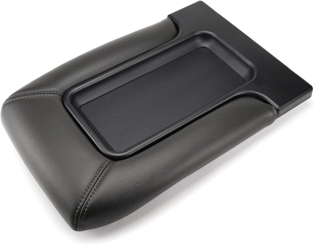 Center Console Lid Armrest Cover Gray Pack of 2 U5728