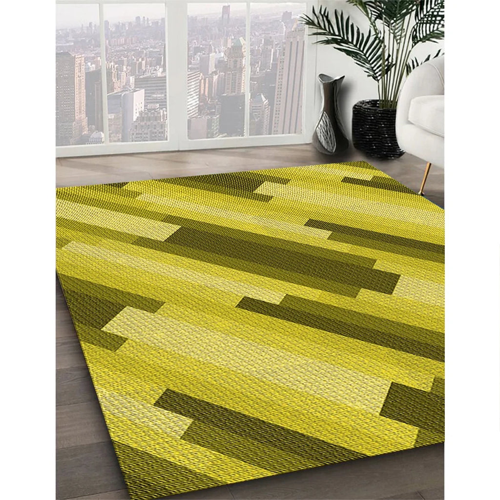 Rubber Ducky Yellow Rectangle Area Rug, 2' x 4' M681153