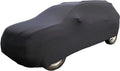Black Satin Indoor SUV Car Cover with Storage Bag U478