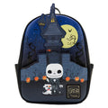 NBC Jack Skellington House Mini Backpack Navy Y826