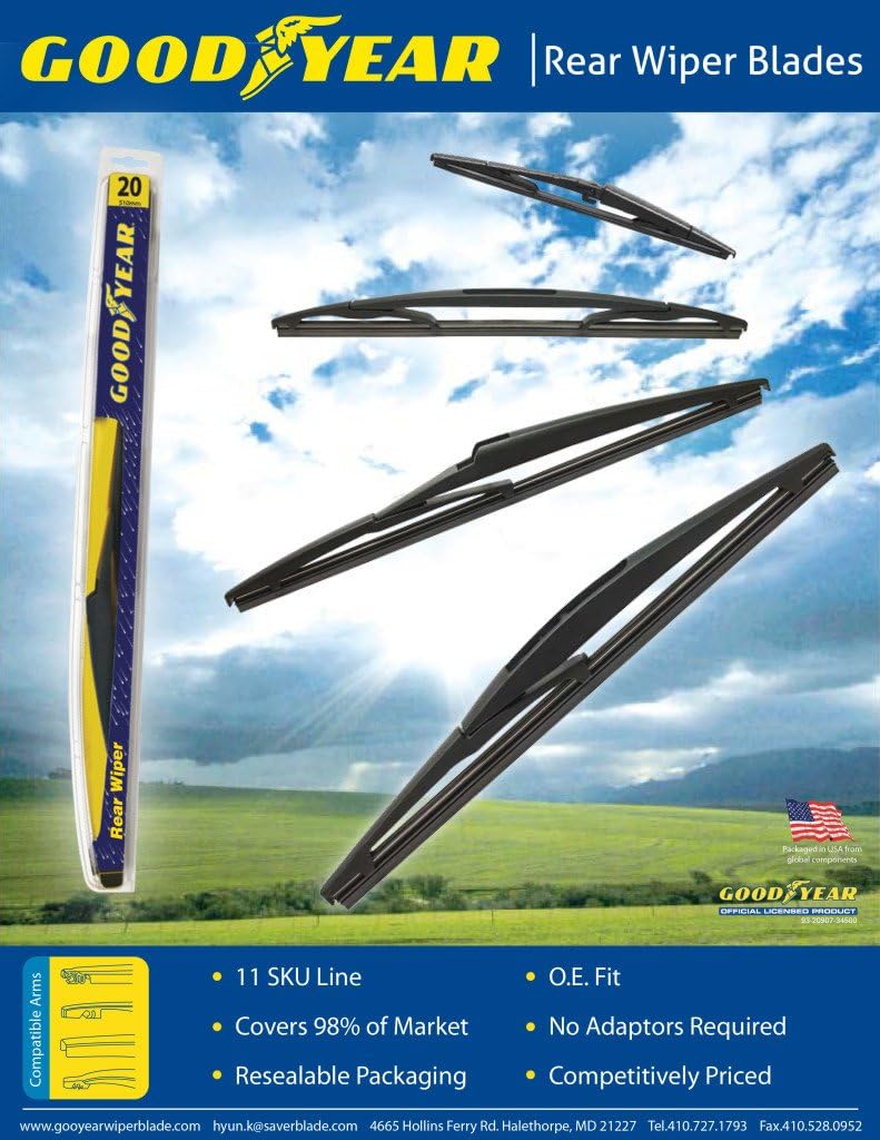 Windshield Wiper Blade Set Pack of 2 V33025