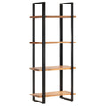 4-Tier Solid Acacia Wood Bookcase Q580