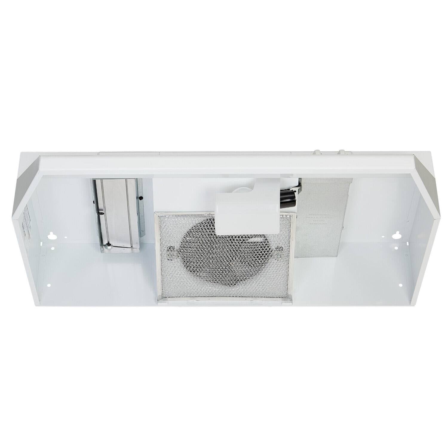 30x22 Under-Cabinet Range Hood, 220 CFM, White Z845626