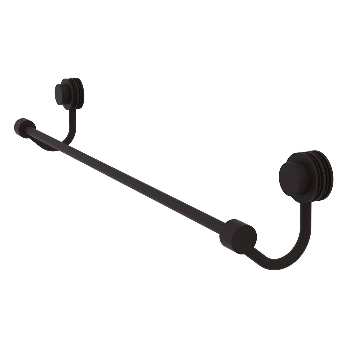 24-Inch Towel Bar With Beaded Accent V6493