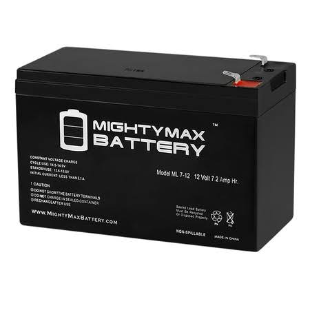 12V 7Ah SLA Battery Replacement - 10 Pack V919