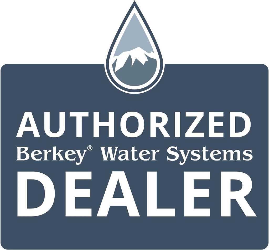 Gravity-Fed Water Filter with 2 Black Berkey Purification Elements B6190